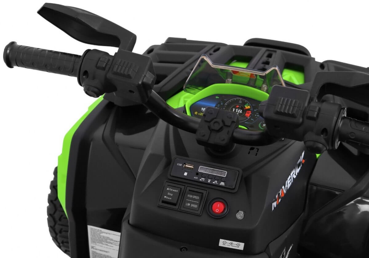 ATV electric pentru copii 4x4 12 volti (3588) Verde - imagine 6