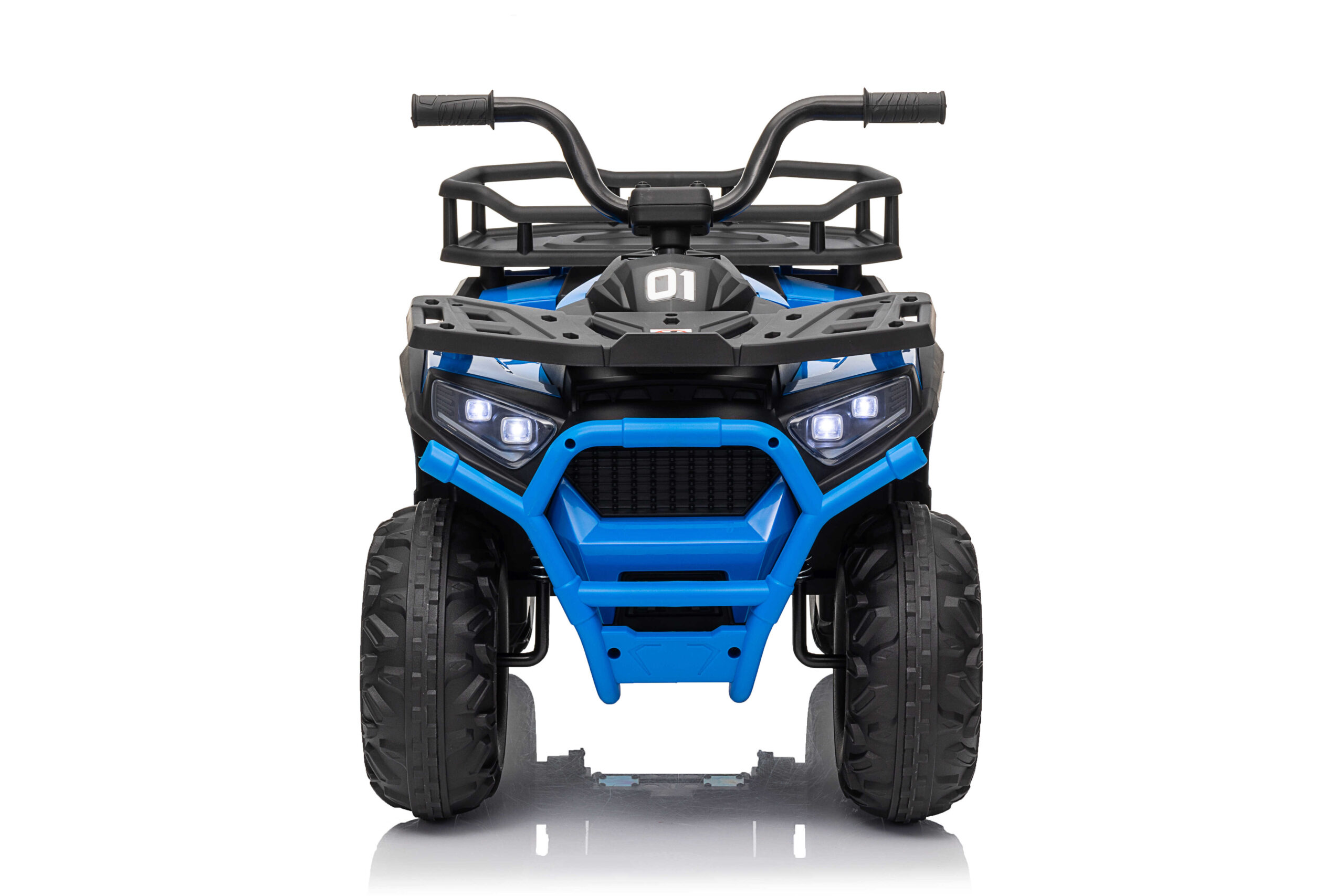 ATV electric pentru copii Mini Desert 12V 4x4 Albastru, telecomanda parentala, Bluetooth - imagine 7