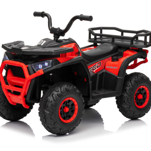 ATV electric pentru copii Mini Desert 12V 4×4 Rosu, telecomanda parentala, Bluetooth
