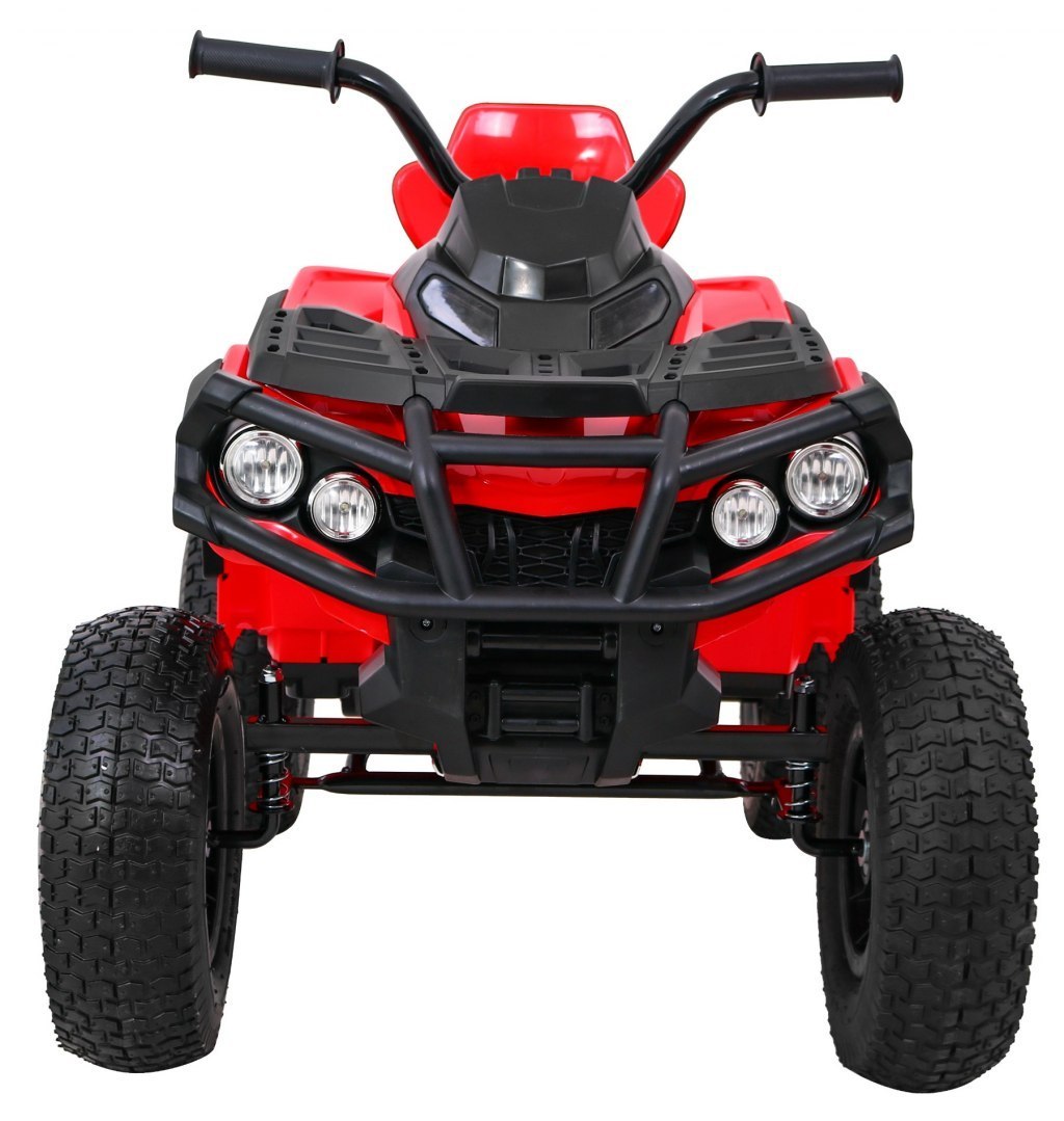 ATV ELECTRIC PENTRU COPII (0906 AIR) cu roti gonflabile Rosu - imagine 4