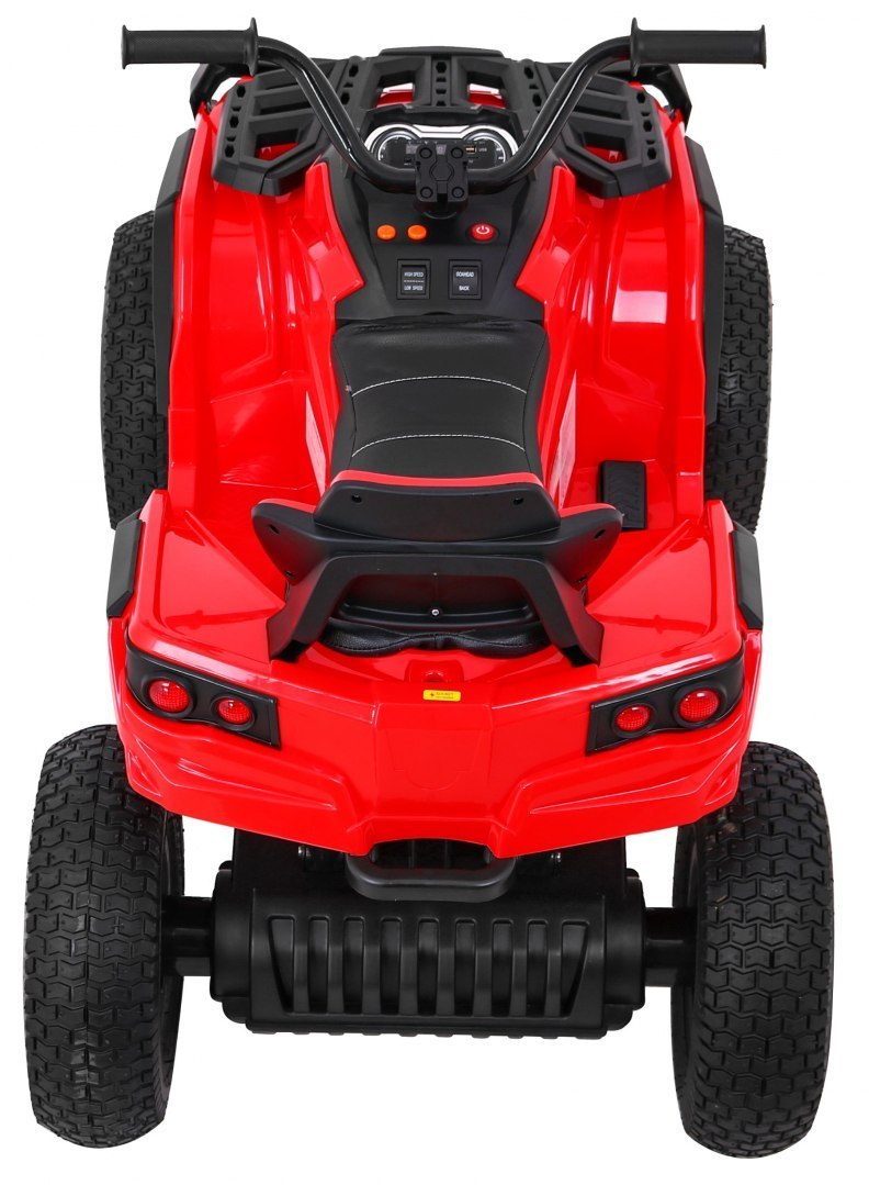 ATV ELECTRIC PENTRU COPII (0906 AIR) cu roti gonflabile Rosu - imagine 5