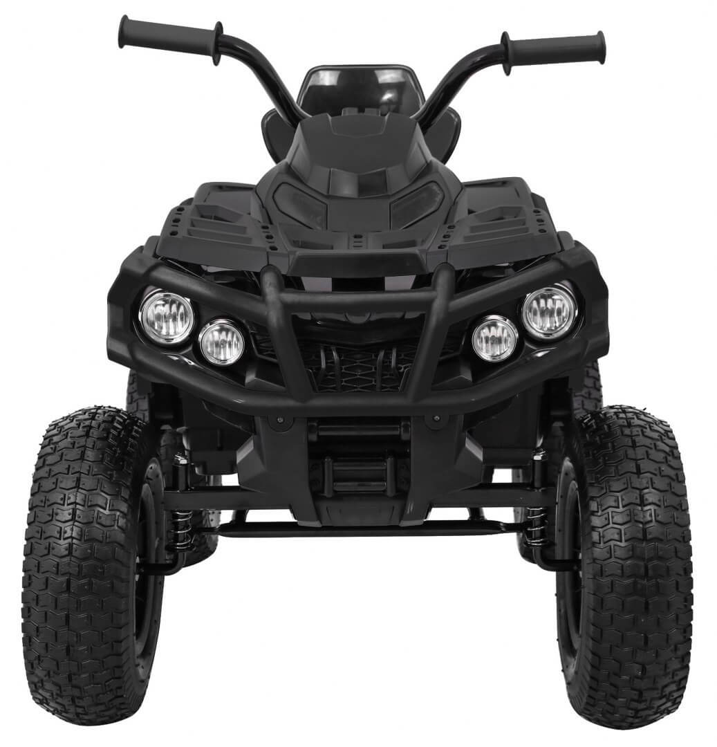ATV ELECTRIC PENTRU COPII (0906 AIR) cu roti gonflabile Negru - imagine 3