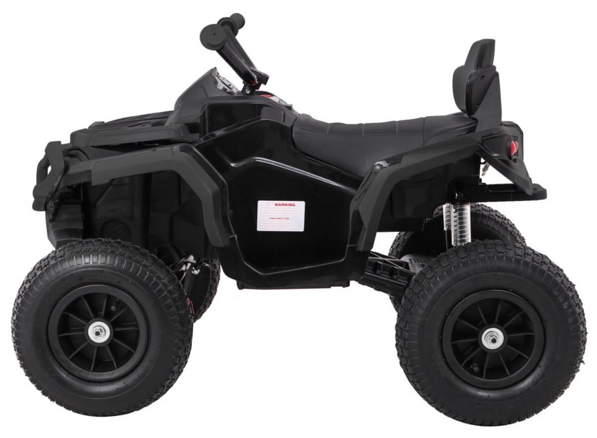 ATV ELECTRIC PENTRU COPII (0906 AIR) cu roti gonflabile Negru - imagine 4