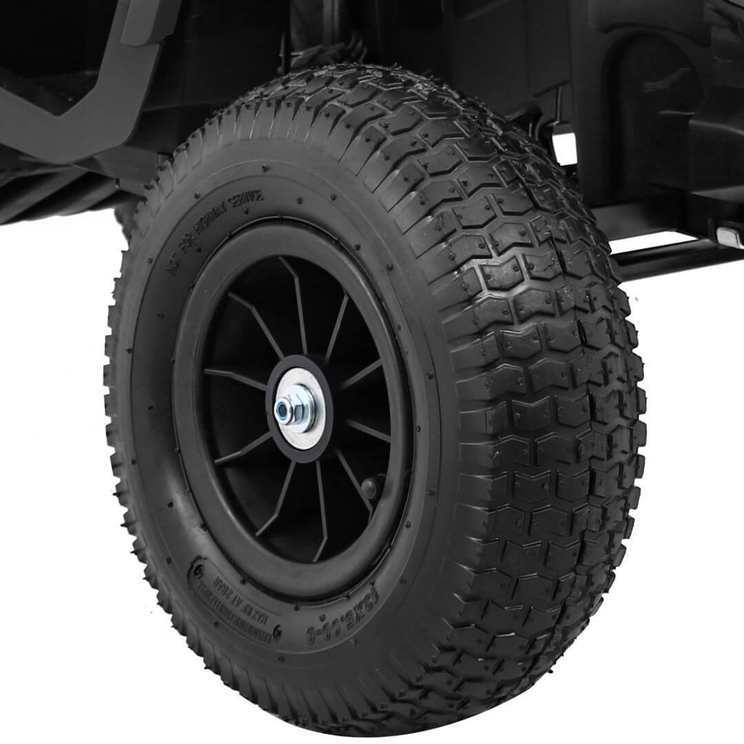 ATV ELECTRIC PENTRU COPII (0906 AIR) cu roti gonflabile Negru - imagine 6