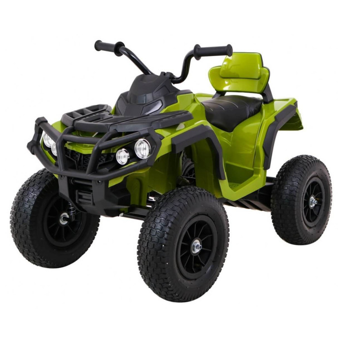 ATV ELECTRIC PENTRU COPII (0906 AIR) cu roti gonflabile Verde
