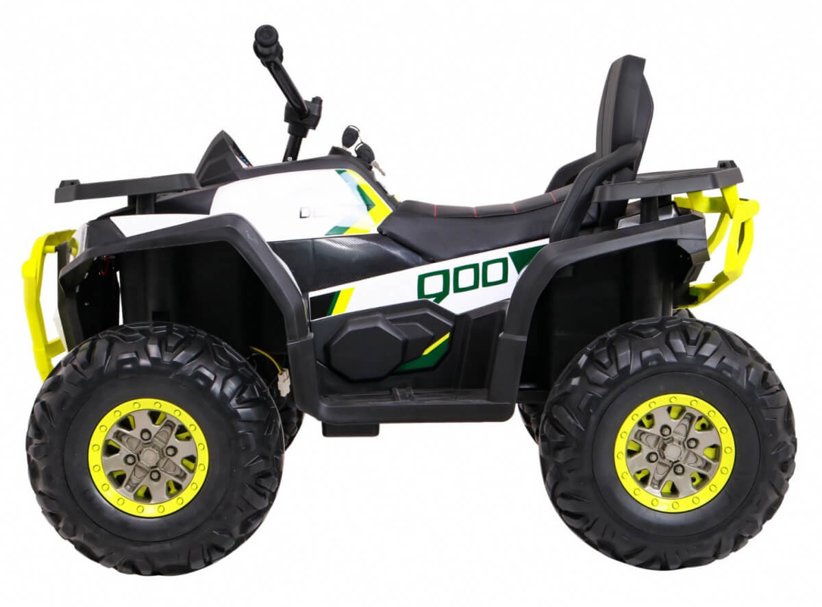 ATV electric pentru copii cu Telecomanda Desert 900 4x4 (XMX607) Alb - imagine 4