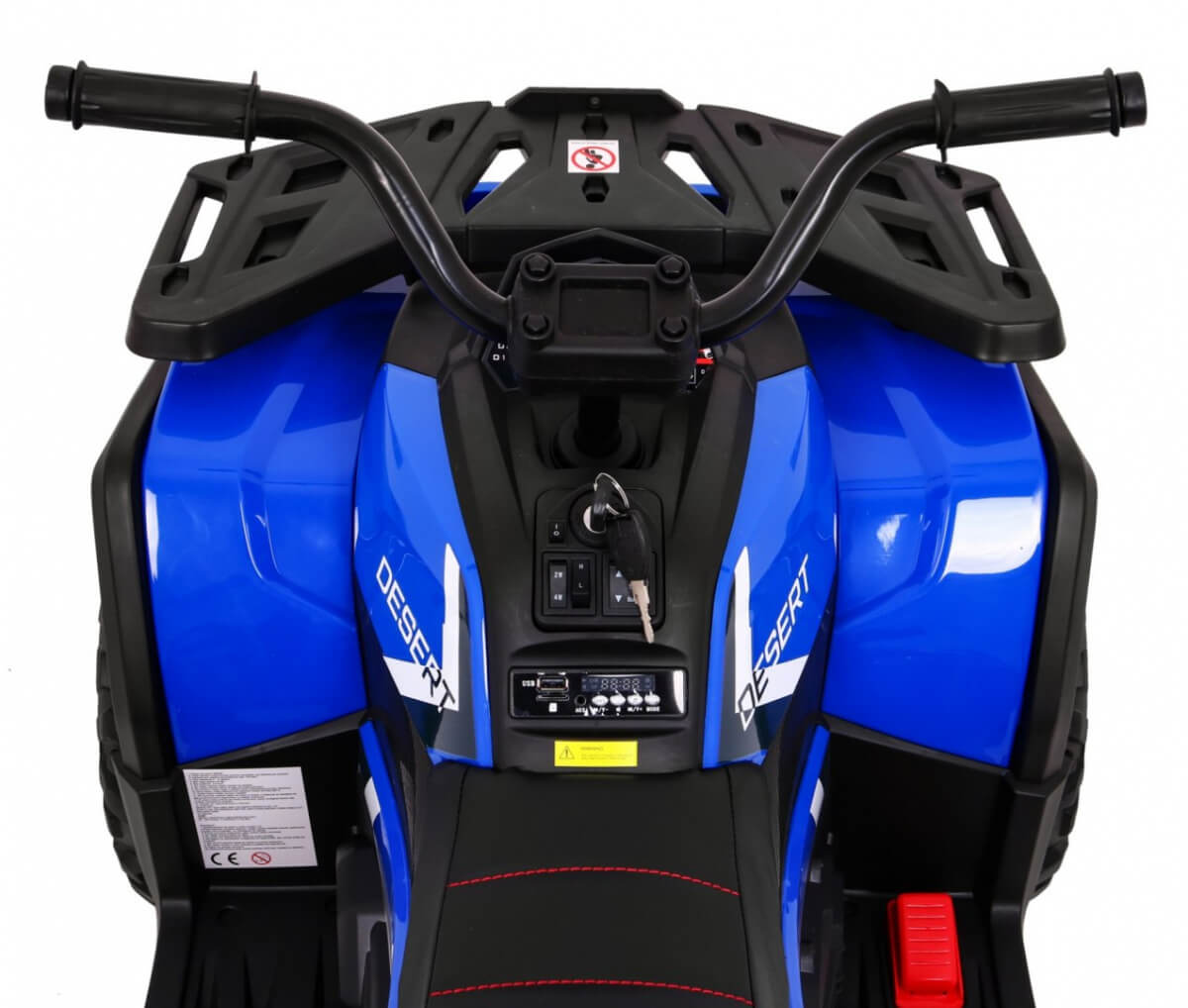 ATV electric pentru copii cu Telecomanda Desert 900 4x4 (XMX607) Albastru - imagine 4