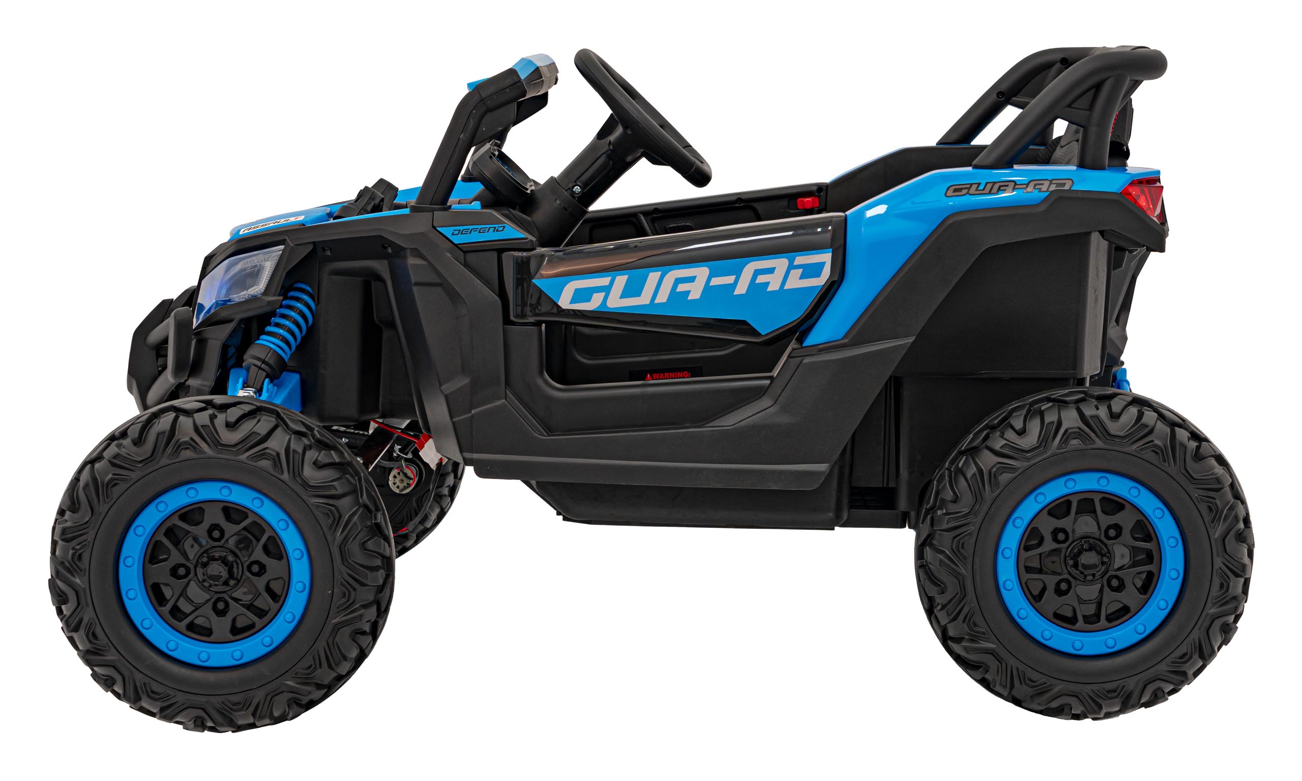 UTV electric pentru copii DEFEND 4x4 (105) Albastru - imagine 2