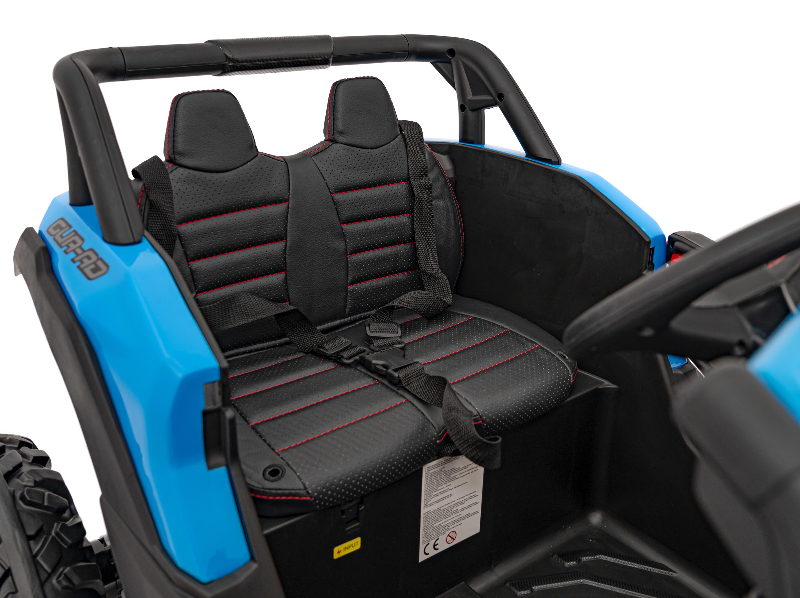 UTV electric pentru copii DEFEND 4x4 (105) Albastru - imagine 5