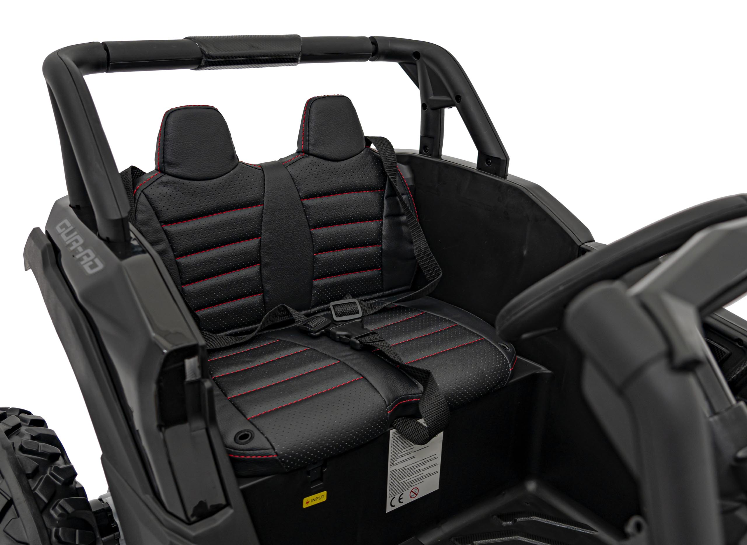UTV electric pentru copii DEFEND 4x4 (105) Negru - imagine 6
