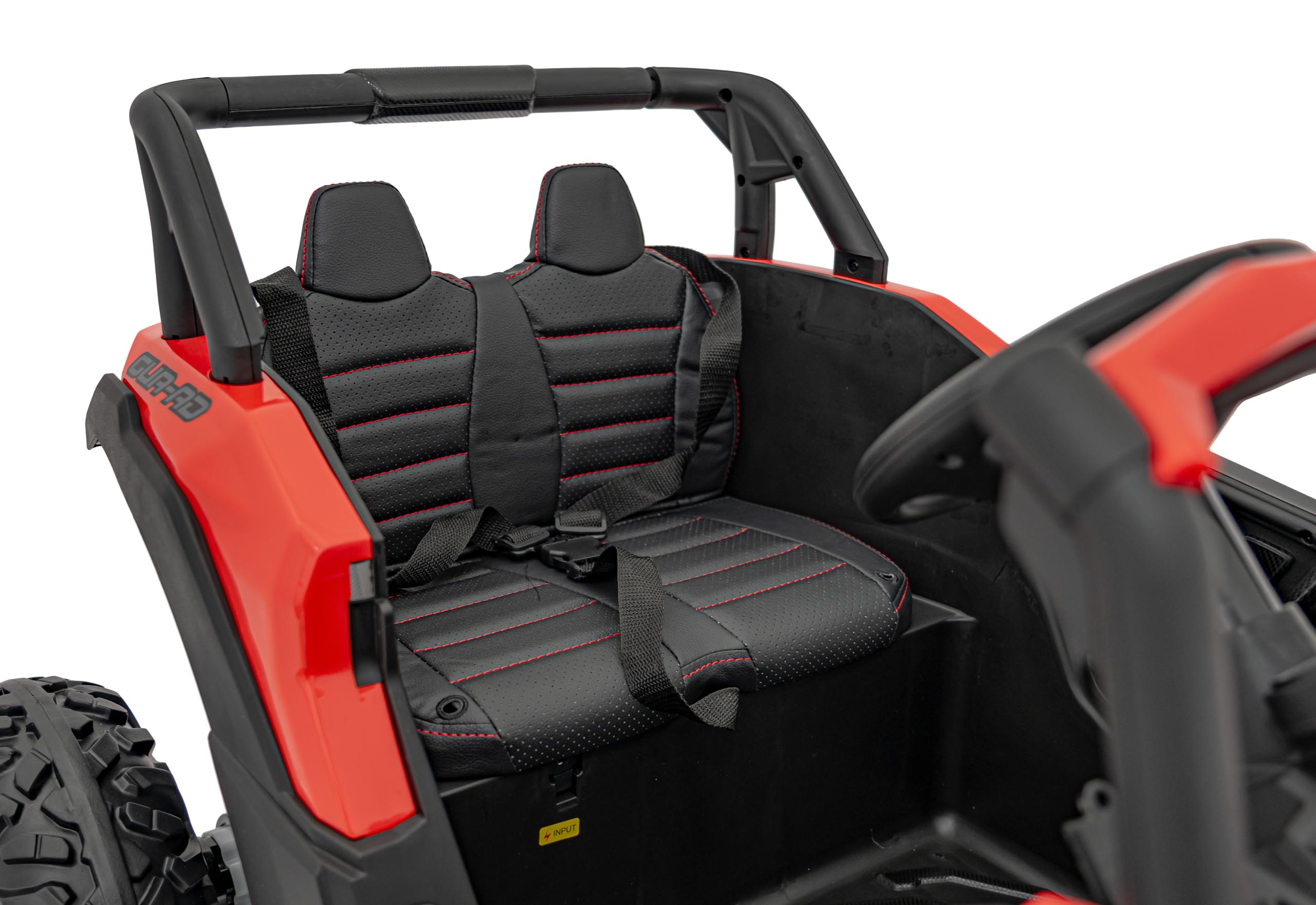 UTV electric pentru copii DEFEND 4x4 (105) Rosu - imagine 6