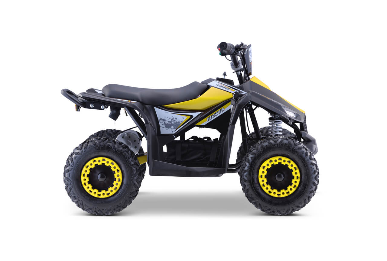 ATV electric pentru copii HIGHPER 1000W 48V (11E) Galben - imagine 4