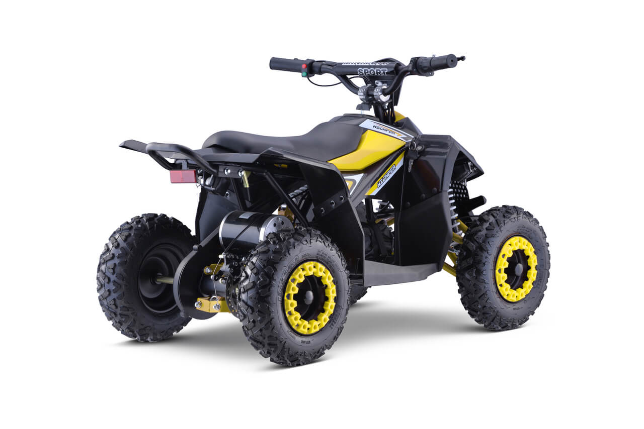 ATV electric pentru copii HIGHPER 1000W 48V (11E) Galben - imagine 5