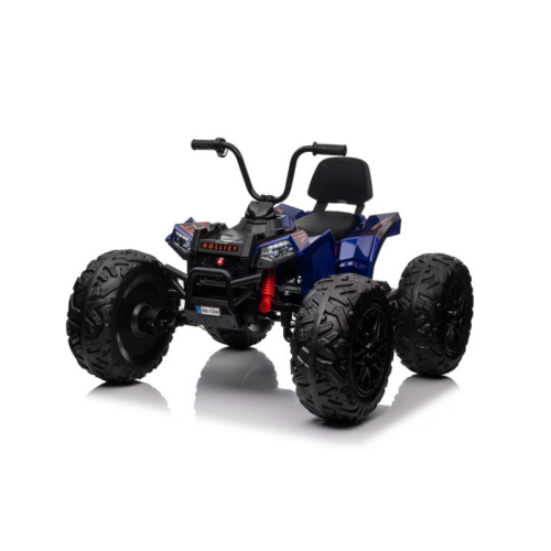 ATV electric pentru copii Monster Wheel 4×4 24V 350W (sx2129) Albastru