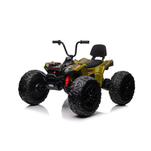 ATV electric pentru copii Monster Wheel 4×4 24V 350W (sx2129) Verde