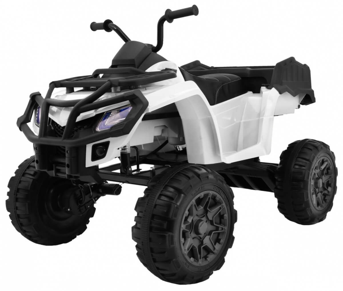 ATV electric pentru copii QUAD XL 4x4 12 volti (0909) Alb