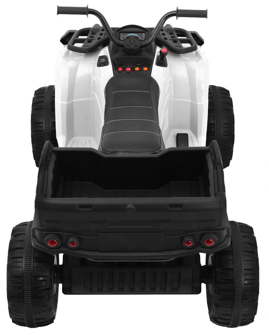 ATV electric pentru copii QUAD XL 4x4 12 volti (0909) Alb - imagine 4
