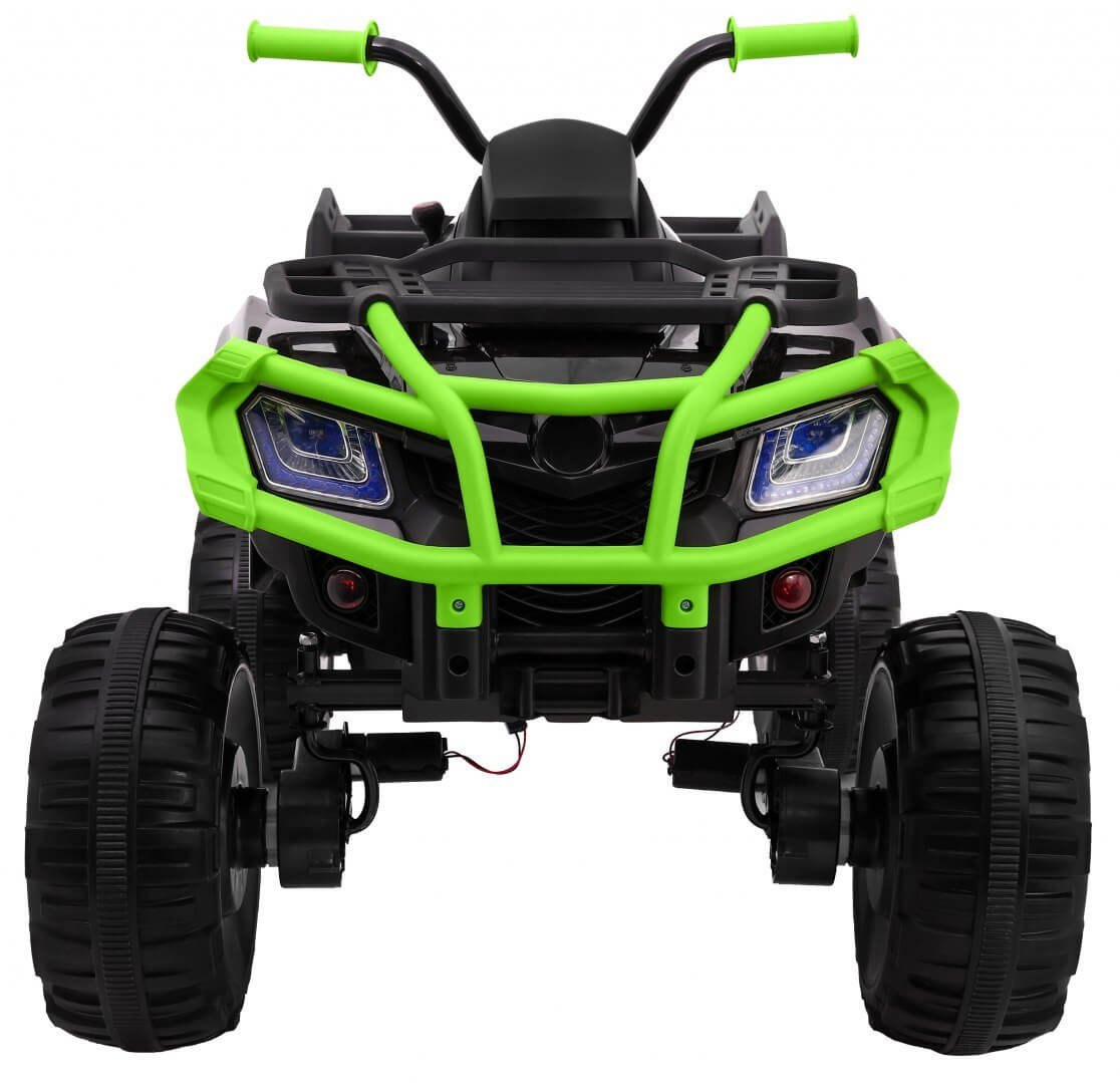 ATV electric pentru copii QUAD XL 4x4 12 volti (0909) Negru/Verde - imagine 3