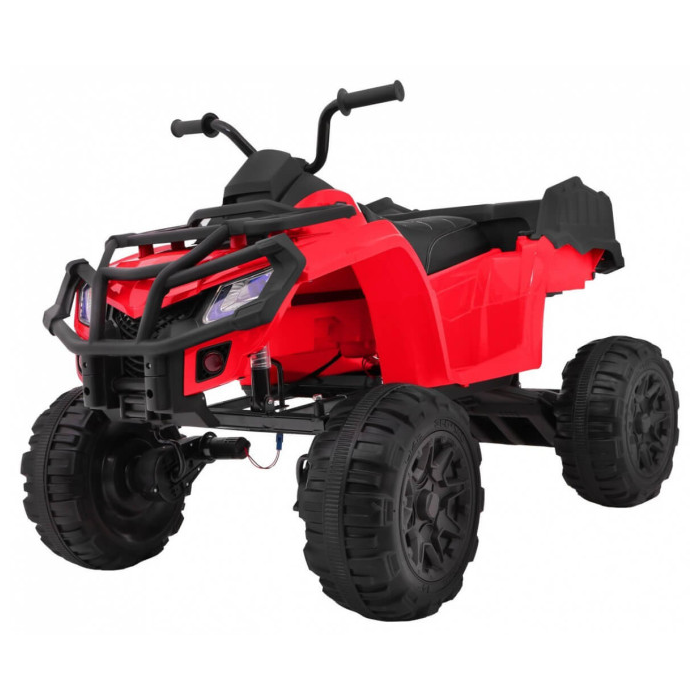 ATV electric pentru copii QUAD XL cu Telecomanda 4x4 12 volti (0909) Rosu