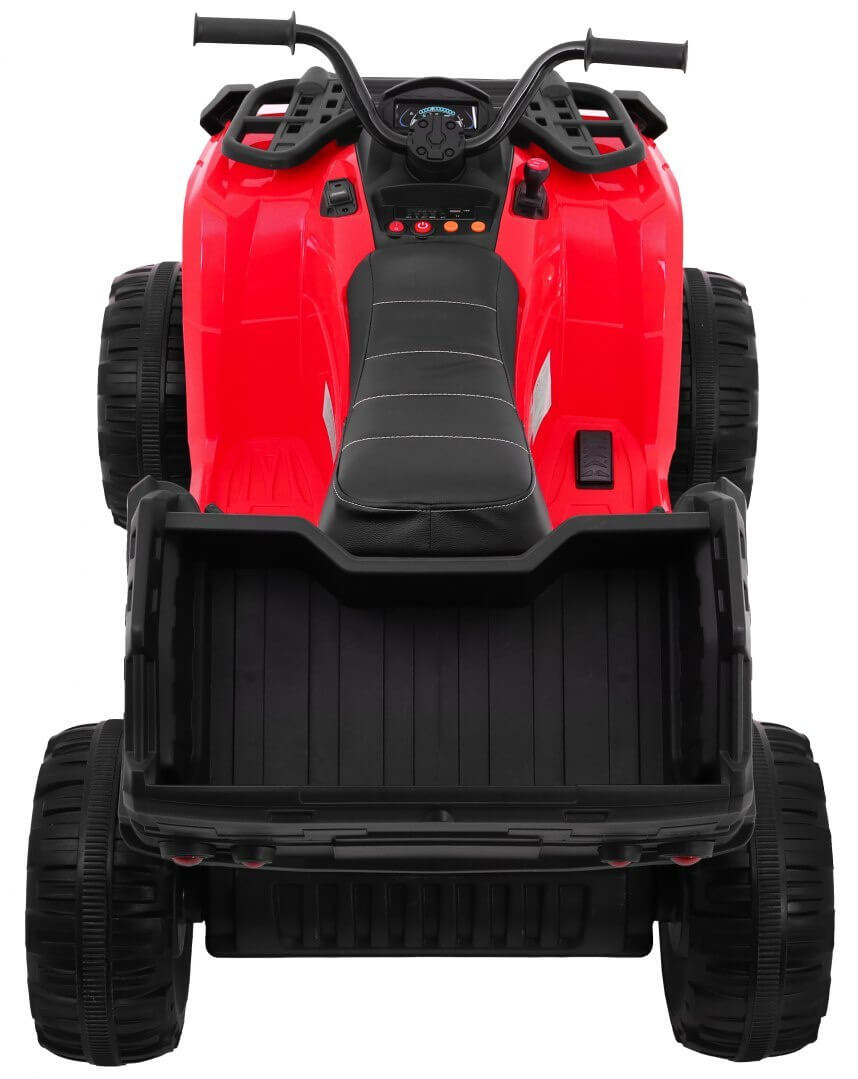 ATV electric pentru copii QUAD XL cu Telecomanda 4x4 12 volti (0909) Rosu - imagine 4