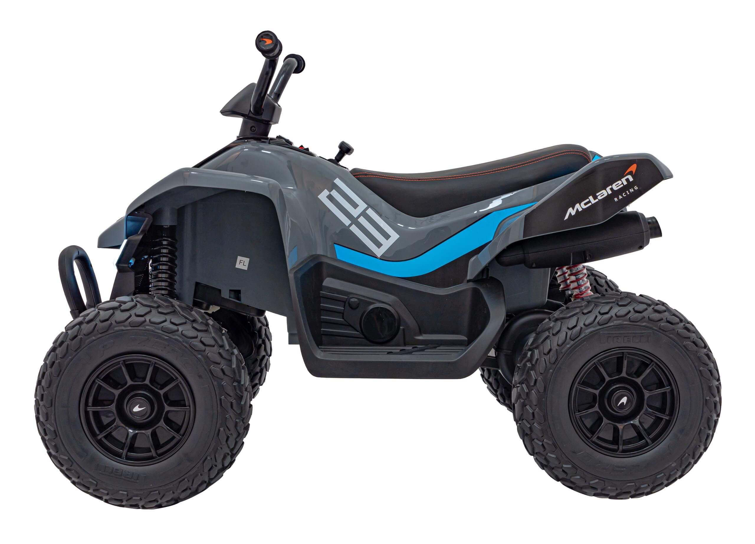 ATV electric pentru copii QUAD McLaren Racing MCL 35 (212) Gri - imagine 4