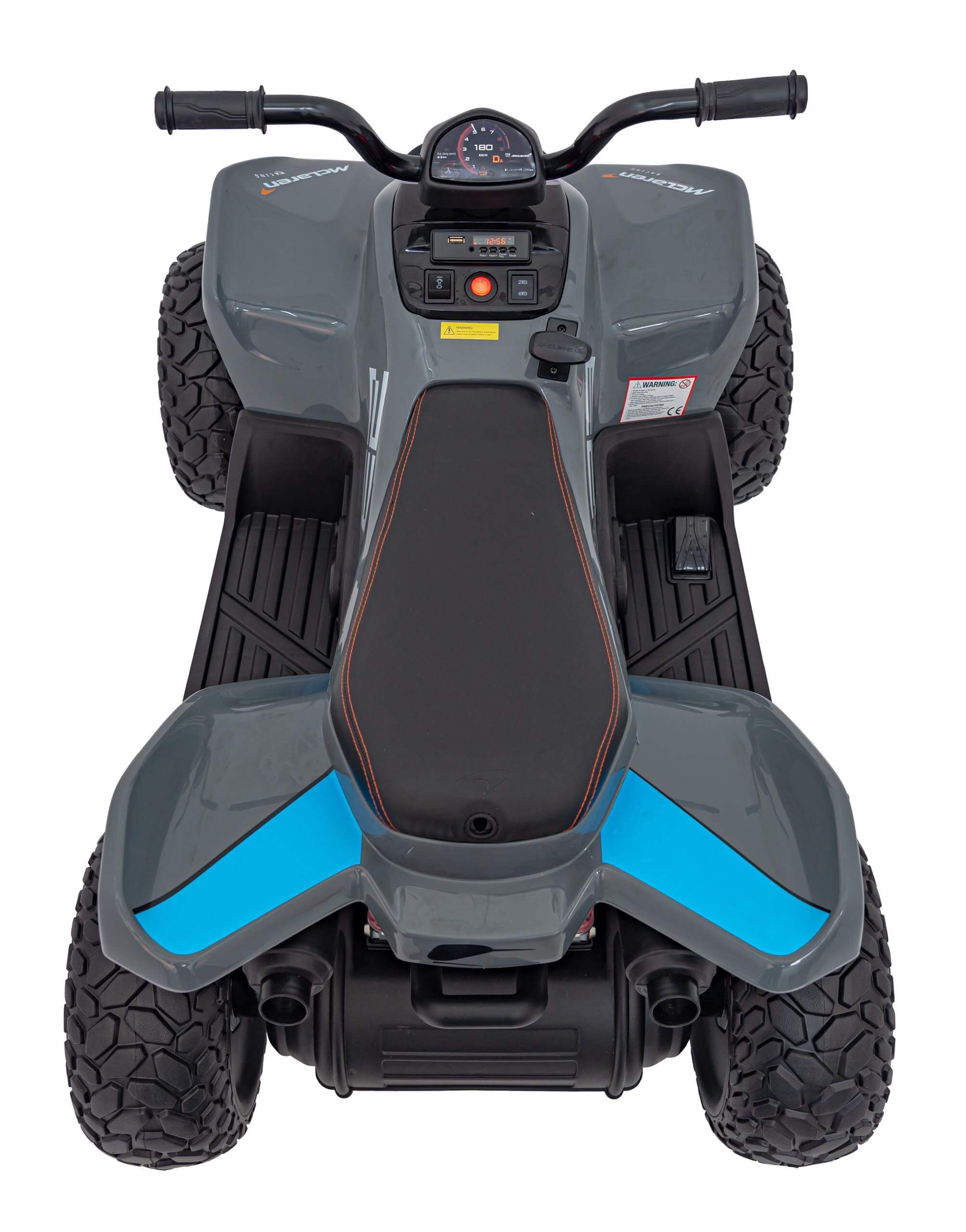 ATV electric pentru copii QUAD McLaren Racing MCL 35 (212) Gri - imagine 6