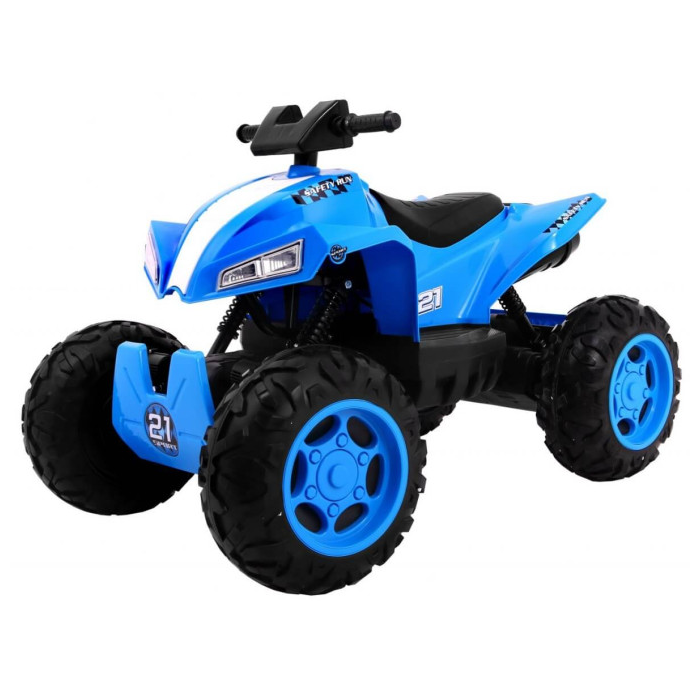 ATV electric pentru copii QUAD SPORT RUN 4X4 (2888) Albastru