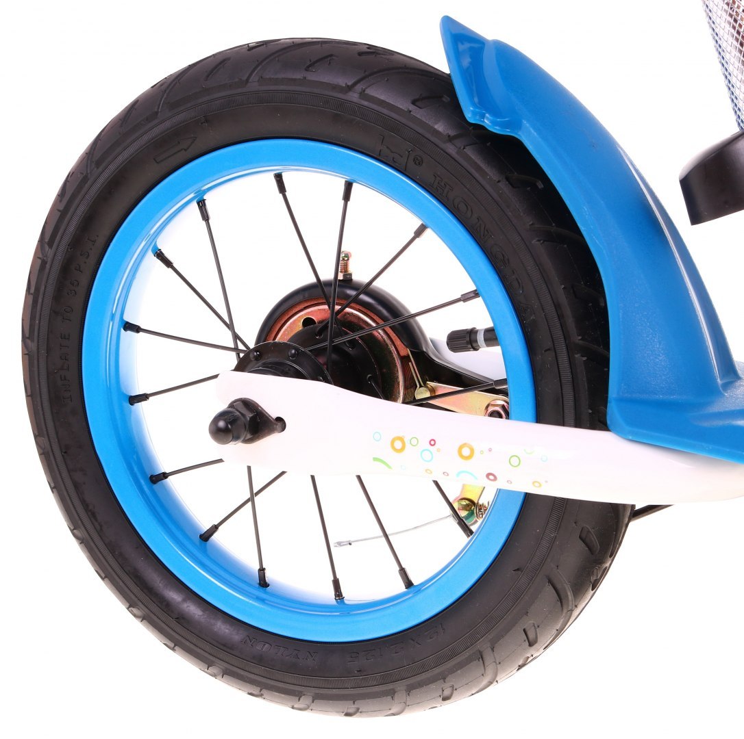 Bicicleta de echilibru fara pedale BALANCER, Albastru - imagine 4