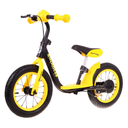 Bicicleta de echilibru fara pedale BALANCER, Galben