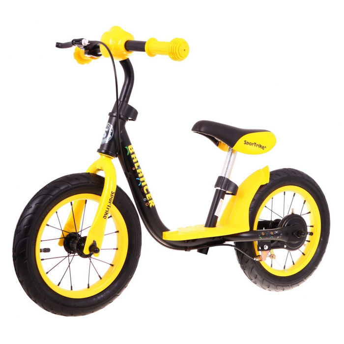 Bicicleta de echilibru fara pedale BALANCER, Galben