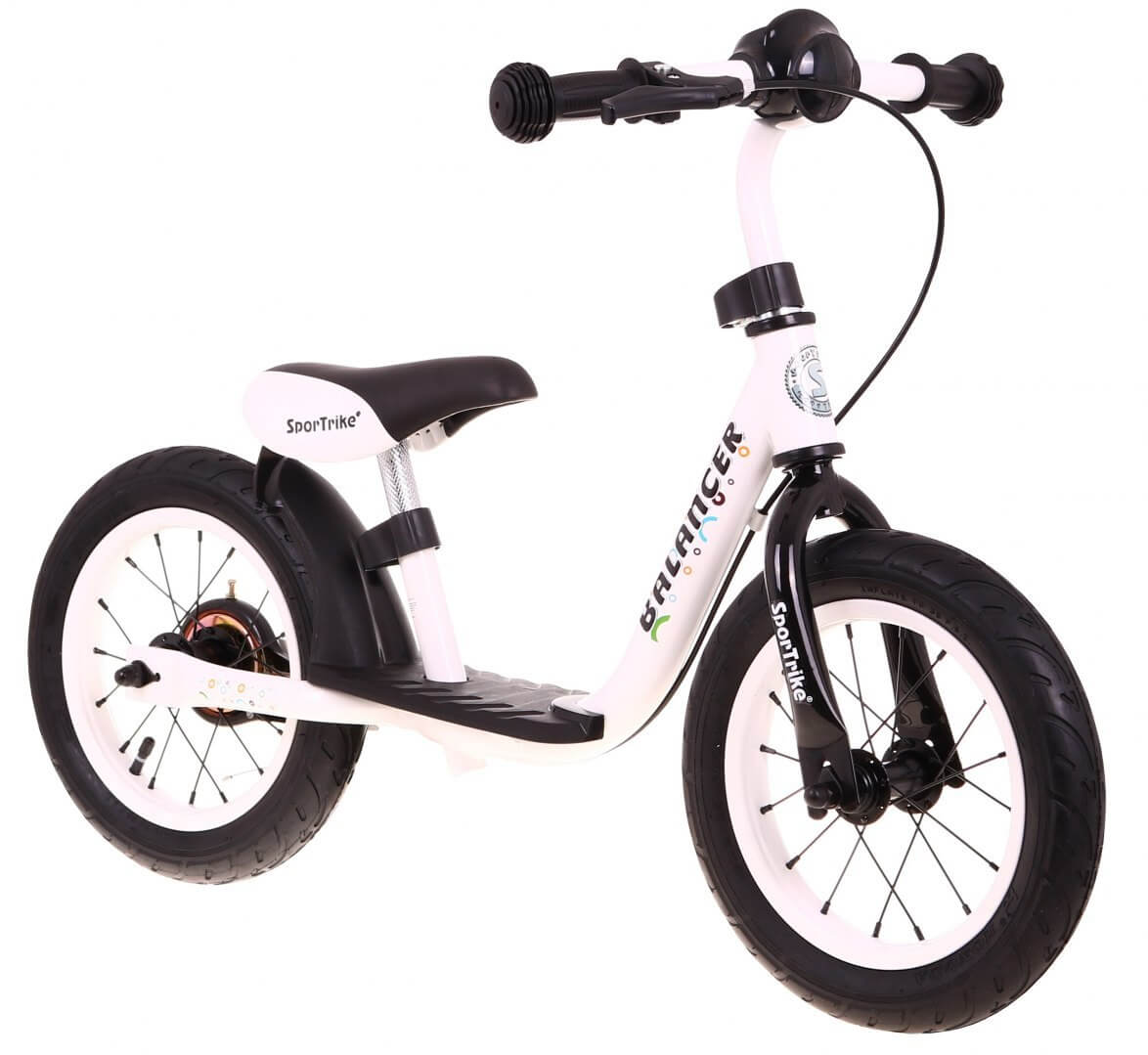 Bicicleta de echilibru fara pedale BALANCER , Alb - imagine 2
