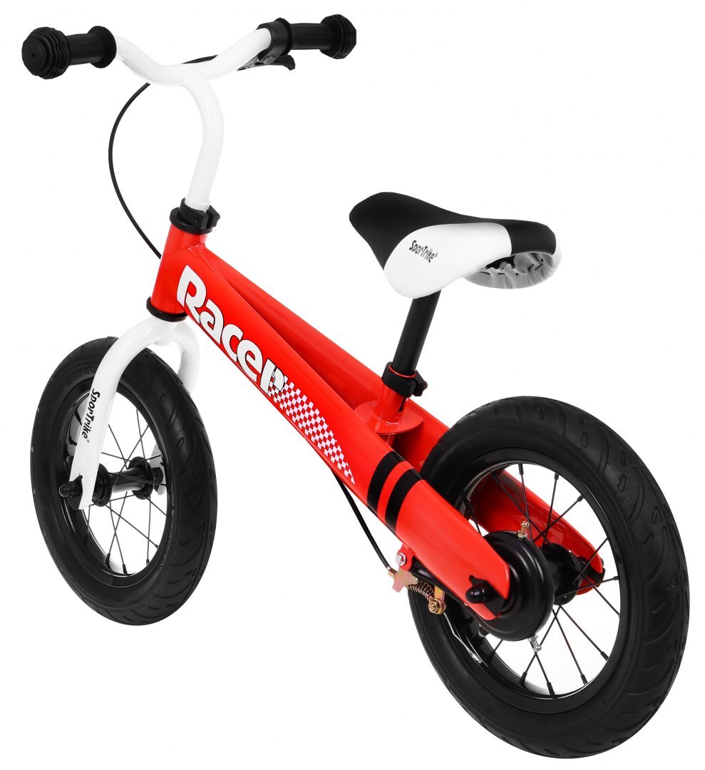 Bicicleta de echilibru fara pedale RACER, Rosu - imagine 3