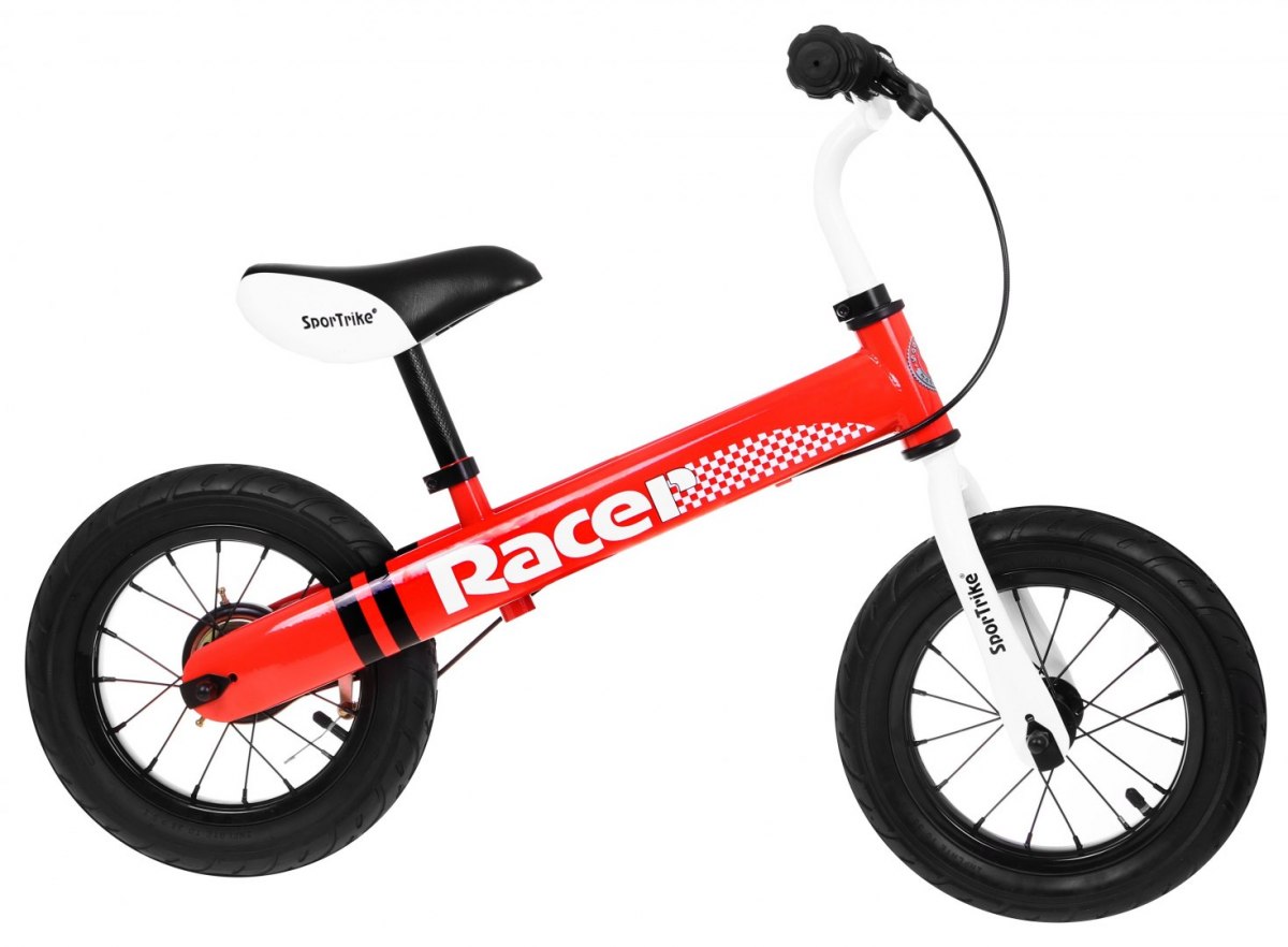 Bicicleta de echilibru fara pedale RACER, Rosu - imagine 4