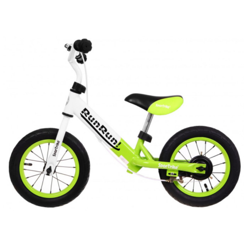 Bicicleta de echilibru fara pedale RUN RUN, Verde