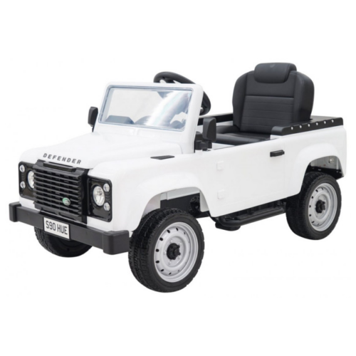 Kart cu pedale pentru copii Land Rover Defender (1588) Alb