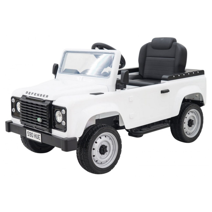 Kart cu pedale pentru copii Land Rover Defender (1588) Alb