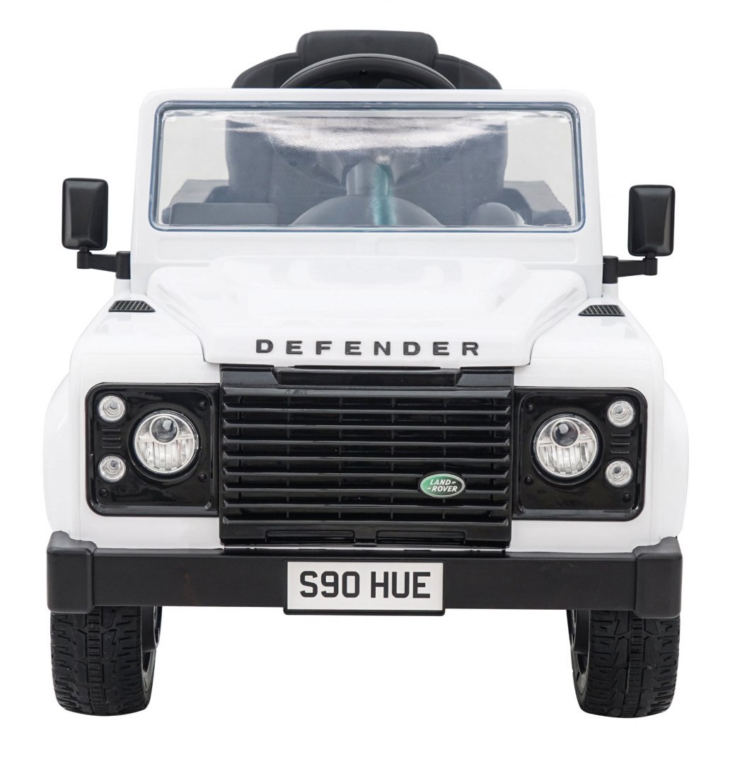 Kart cu pedale pentru copii Land Rover Defender (1588) Alb - imagine 2