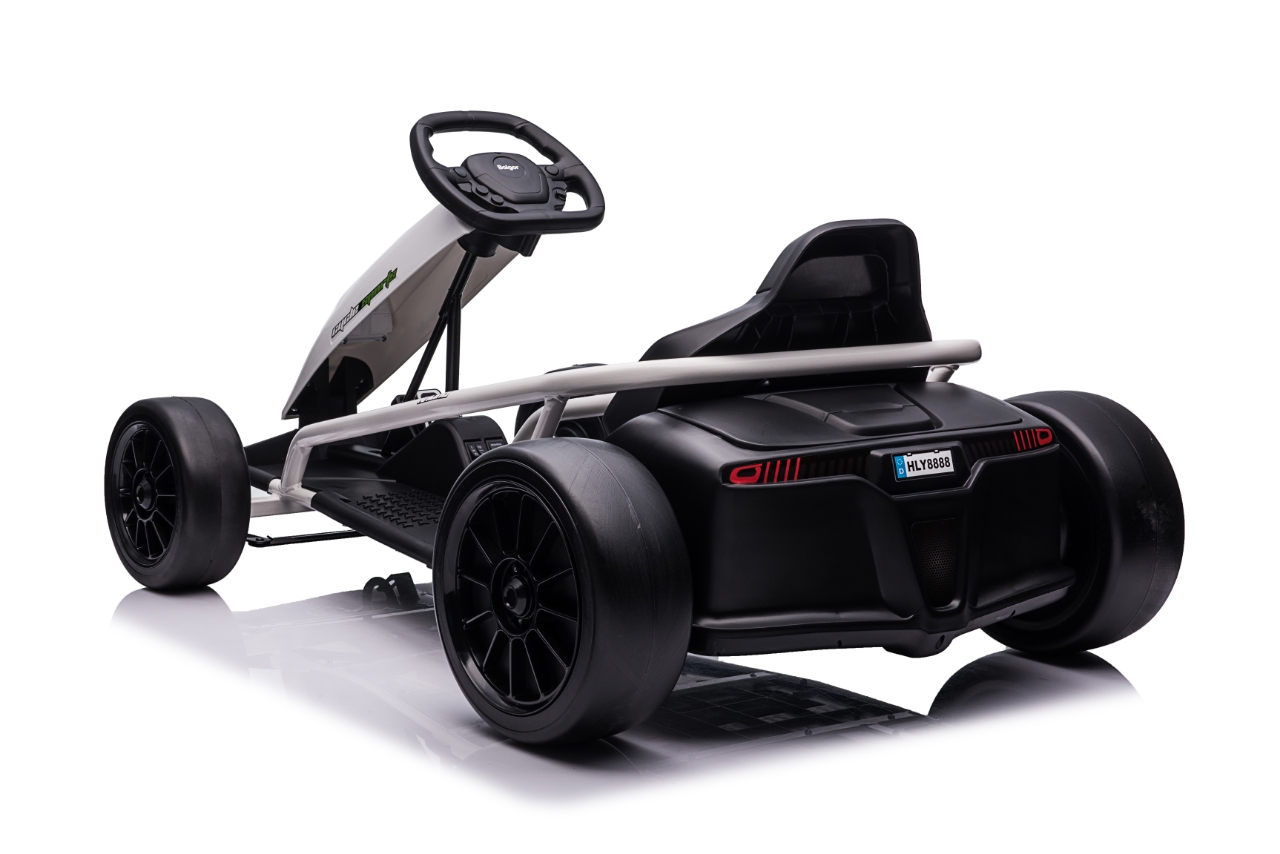 Kart electric pentru copii FX1 Drift Master, Face Lift 24V 500W viteza maxima 13 km/h, Alb - imagine 3