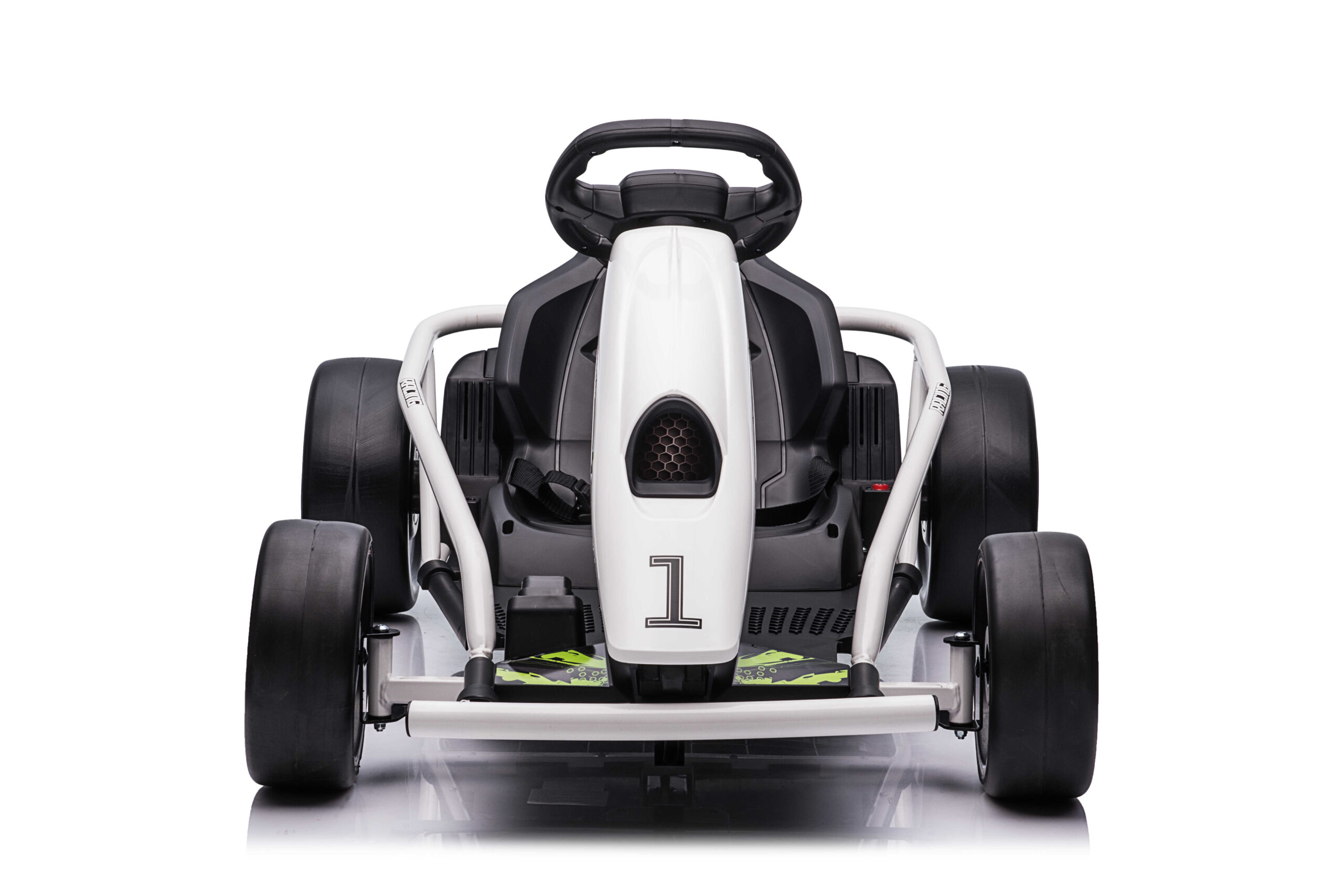 Kart electric pentru copii FX1 Drift Master, Face Lift 24V 500W viteza maxima 13 km/h, Alb - imagine 4