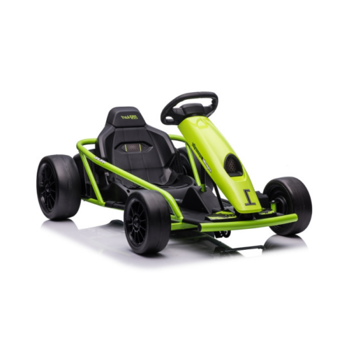 Kart electric pentru copii FX1 Drift Master, Face Lift 24V 500W cu viteza maxima 13 km/h(8888) Verde