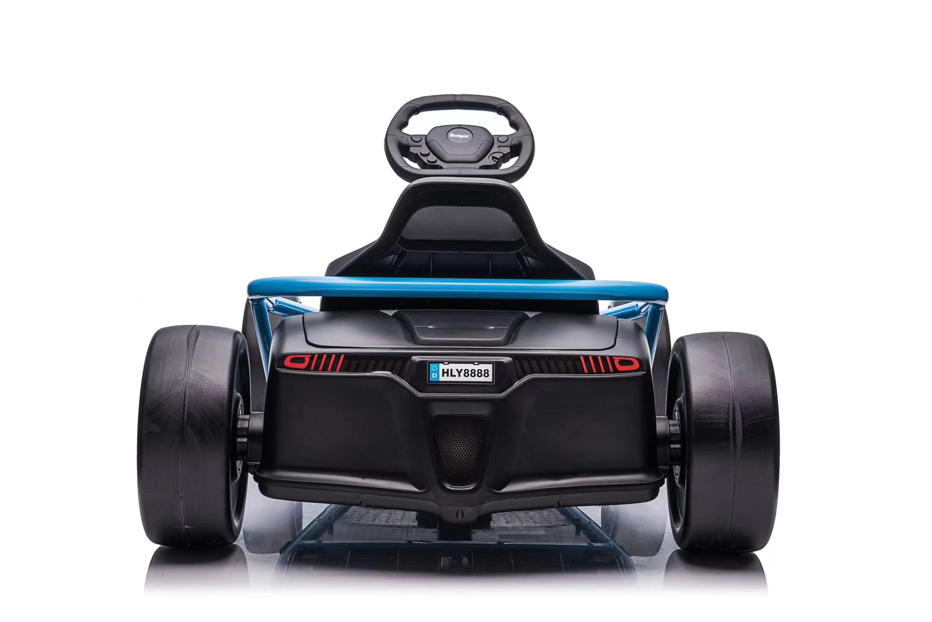 Kart electric pentru copii FX1 Drift Master, Face Lift 24V 500W cu viteza maxima 13 km/h (8888) Albastru - imagine 3