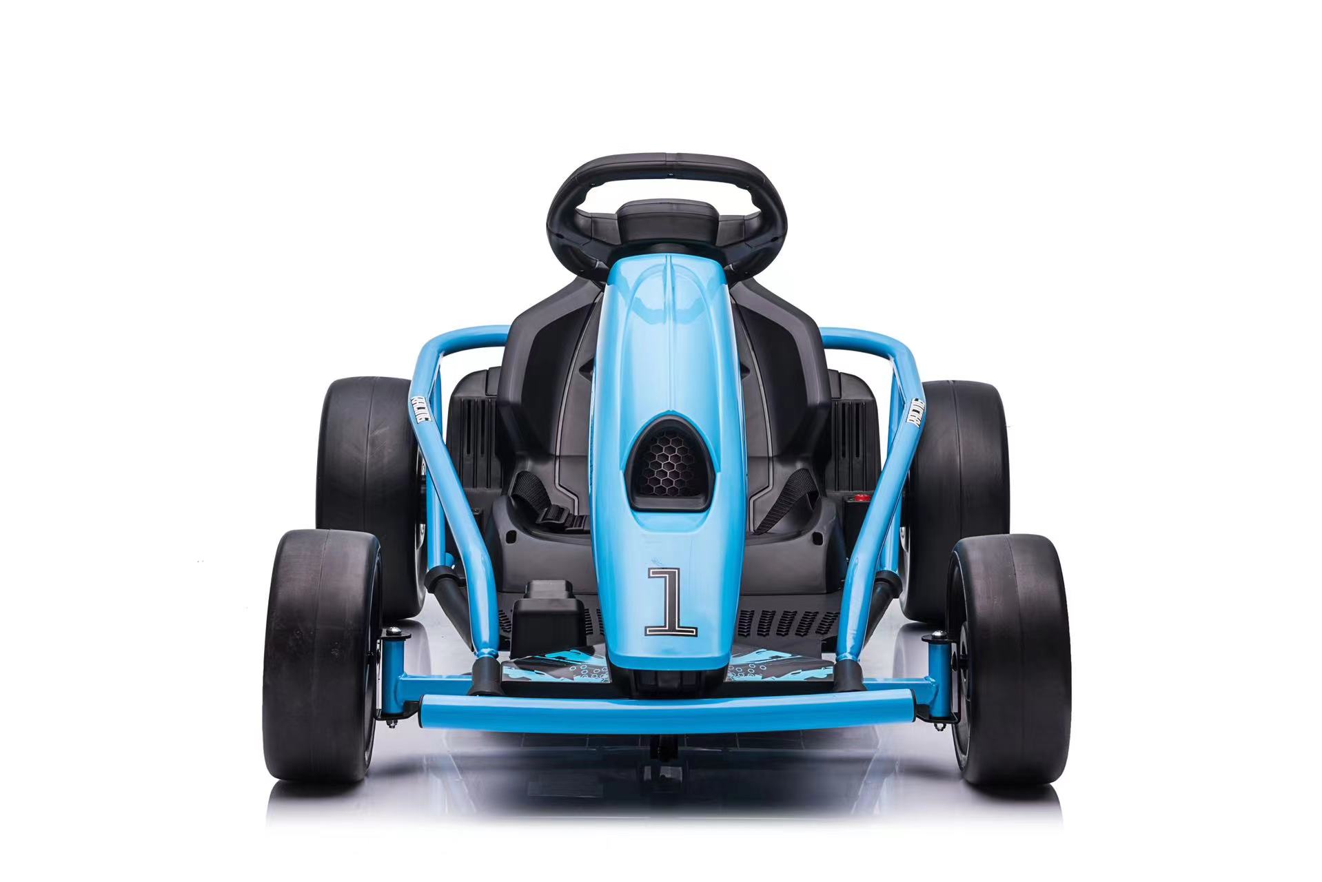 Kart electric pentru copii FX1 Drift Master, Face Lift 24V 500W cu viteza maxima 13 km/h (8888) Albastru - imagine 2