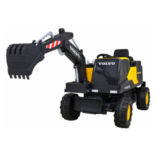 Excavator electric pentru copii cu Telecomanda Mega VOLVO (888) Galben