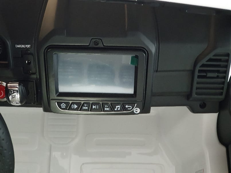 Masinuta electrica pentru copii Ford Super Duty XXL cu 2 locuri, 24V 4x4 ecran LCD (2088-power) Negru - imagine 9
