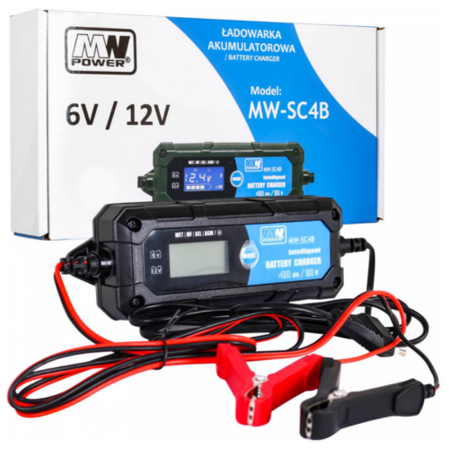 Incarcator 6V/12V 1/4Ah cu autodebransare pentru acumulatori si masinute electrice pentru copii