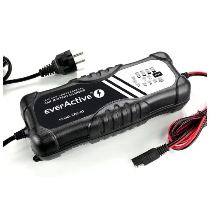 Incarcator inteligent 12V/24V curent 2/5/10A pt acumulatori si masinute electrice copii, everActive