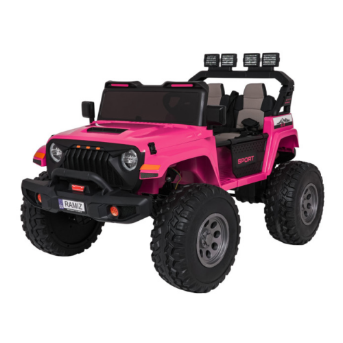 Masinuta electrica pentru copii cu 2 locuri SUV Extreme Sport 24V 400W 4×4 (2539) Roz