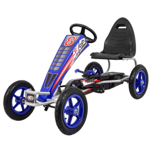 Kart cu pedale pentru copii FULL Ahead AIR (F8-1) Albastru
