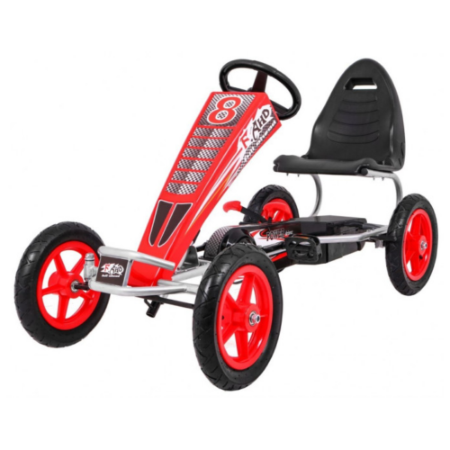 Kart cu pedale pentru copii FULL Ahead AIR (F8-1) Rosu