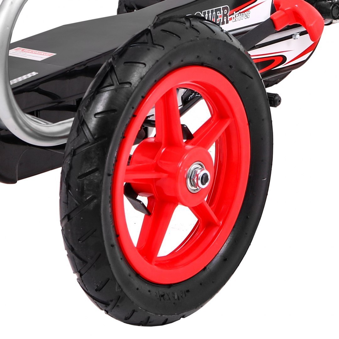Kart cu pedale pentru copii FULL Ahead AIR (F8-1) Rosu - imagine 8